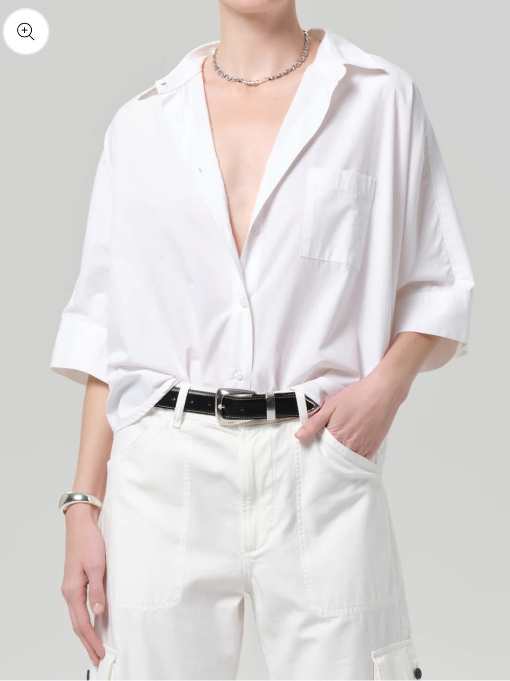 Citizens Of Humanity Claire White Shirt
